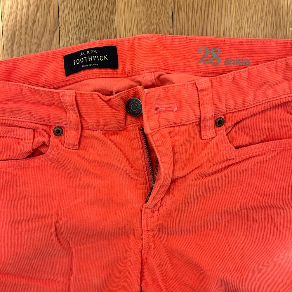 J. Crew Corduroy Ankle Pant